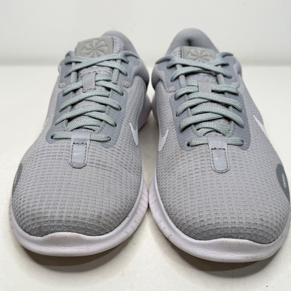 Nike Flex Experience Run 12 Womens 6.5 Extra Wide Grey White Road Running Shoes - Picture 4 of 10